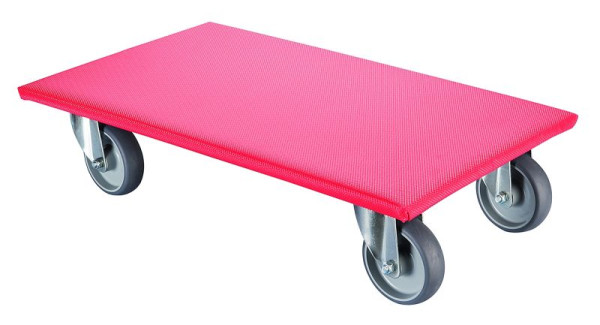 BS-rollen universele wals, wiel-Ø 100 mm, inbouwhoogte 145 mm, thermoplastisch wiel, draagvermogen 330 kg, plaatmaat 350x600 mm, verpakking: 2 stuks, A.-ROLLER.850