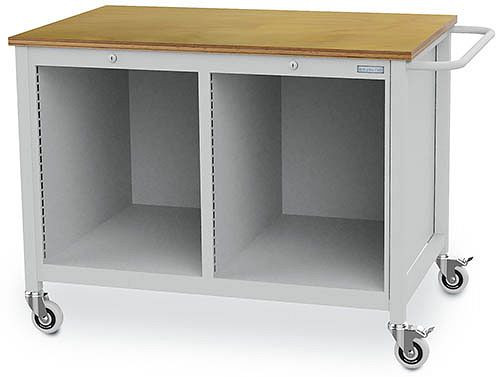 Bedrunka + Hirth mobiele werkbankbehuizing, R 18-24, afmetingen in mm (BxDxH): 1250 x 750 x 935, dikte werkblad in mm: 25, 04.12.935M