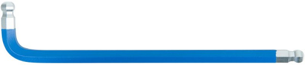 KS Tools Inbussleutel met dubbele kogelkop, XL, 10,0 mm, blauw, 151.4310