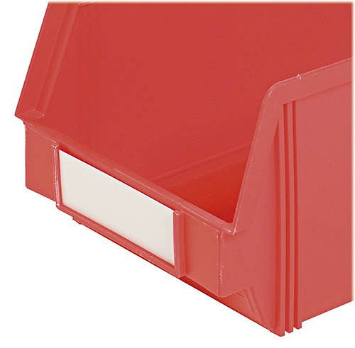 Bedrunka + Hirth identificatielabels voor magazijnbakken, afmetingen in mm (BxD): 79 x 43, 100 stuks, E5320.3.ET