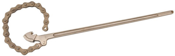 KS Tools BRONZEplus kettingpijptang diameter tot 50 mm, lichte uitvoering, 963.1713