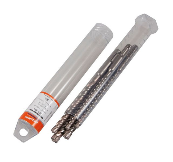 Projahn boorhamer Rocket 5 SDS-plus MIX 5-delig in een Quadro-Pack, 99953