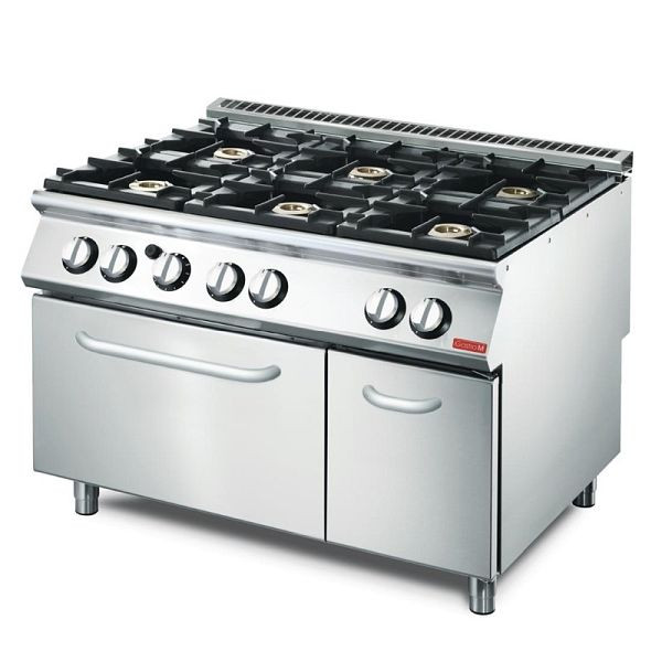 Gastro M gasfornuis met oven GM70/120CFG, GN083