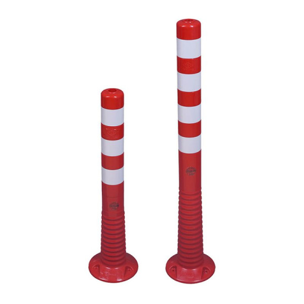 Steen HGS afzetpaal -Elasto Rood-, overrijdbaar, 1000 mm, 37872