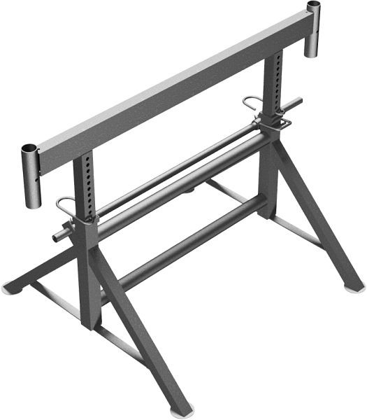 Schake zwengelsteigerbok K1200, breedte: 1,20 m, hoogte: 0,65 m - 1,10 m, verzinkt, 101281V