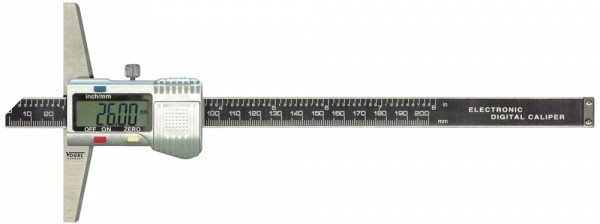Vogel Germany digitale diepteschuifmaat DIN 862, met rechte meetrail, 300 mm / 12 inch, 228253