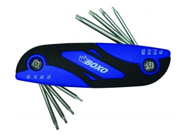 Boxo snelkeuze TX sleutelset 8 delig, B-TH0008
