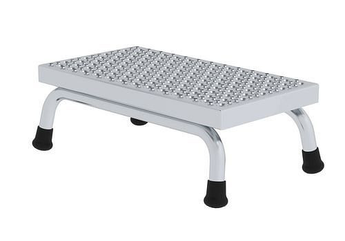 Krause werkplatform van aluminium, 1 trede, met antislip R 13, 274493
