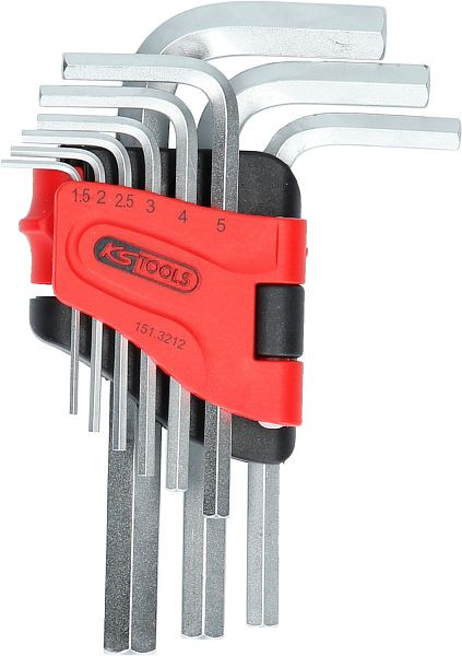 KS Tools inbussleutelset, in klaphouder, 9-delig1, 5-10mm, 151.3212