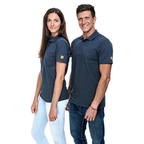 SafeGuard ESD poloshirt, donkergrijs, 150 g/m², maat M, DSWL39658
