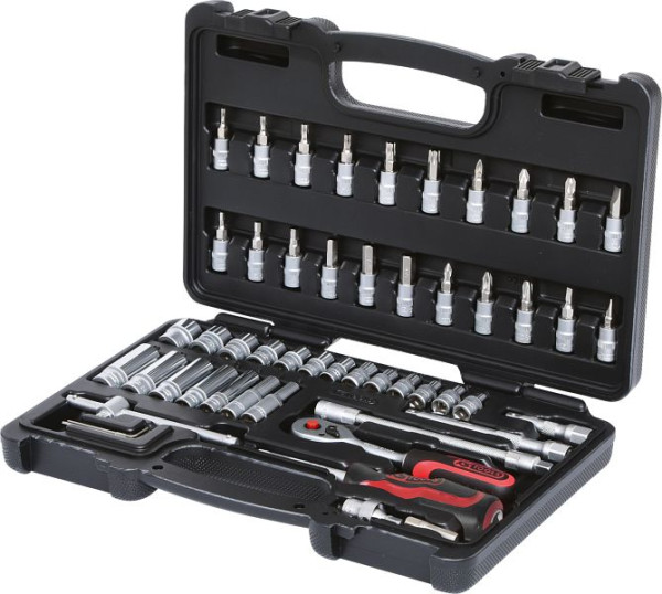 KS Tools 1/4" dopsleutelset, 53-delig, 911.0653