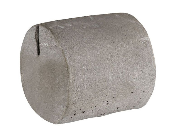 APS-kaarthouder, set van 4, 3 x 3 cm, hoogte: 3 cm, beton, inclusief 30 etiketkaarten 10 x 8 cm, gewicht: 40 g, 71492