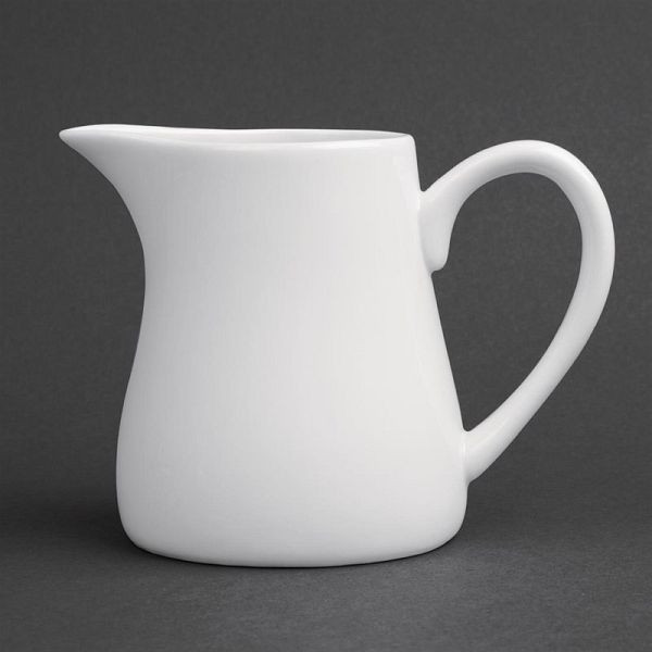 Olympia whiteware melkkan met handvat 21cl, pak van 6, U820