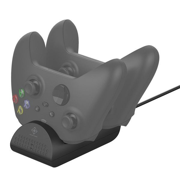 Deltaco Xbox Series X dual channel controller laadstation (700 mAh, 5V / 2A, USB-A), GAM-116