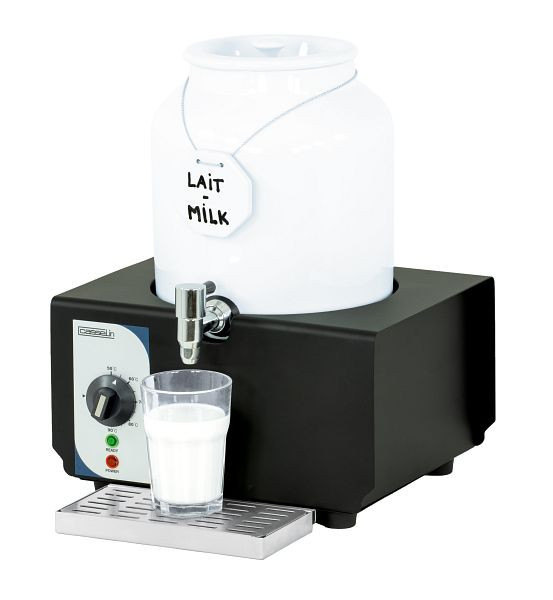 Casselin melkverwarmer 10L met porseleinen houder, CDLPC10