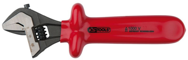 KS Tools verstelbare sleutel met beschermende isolatie, 27 mm, 117.4270