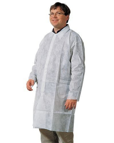 ASATEX polypropyleen jas, maat XXL, wit, 129-878