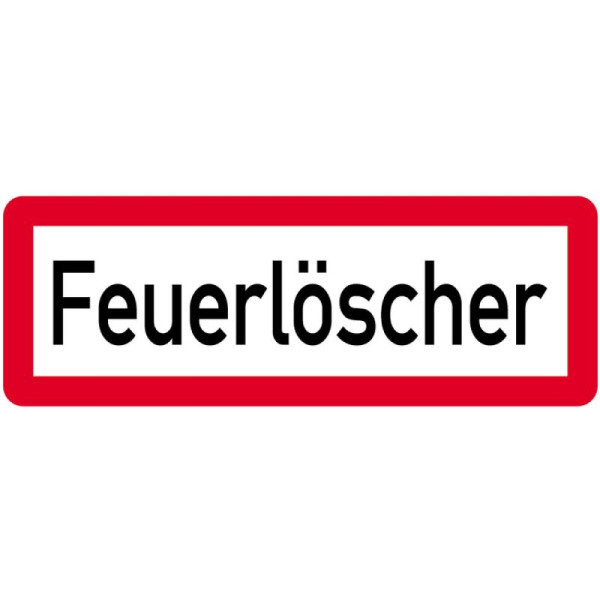 Stein HGS HGS speciaal bord, brandblusser, 597 x 210 mm, 14961