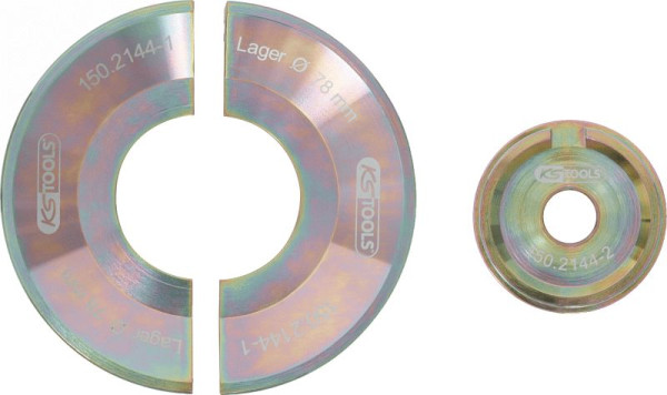 KS Tools halve schalenset, 3-delig, Ford Focus/Volvo, diameter 78 mm, 150.2144