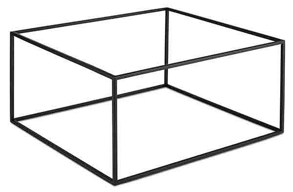 APS GN buffetstandaard -ASIA PLUS-, 35,4 x 32,5 cm, hoogte: 17,6 cm, metaal, zwart, geschikt voor GN 1/3 + GN 2/3, 15506