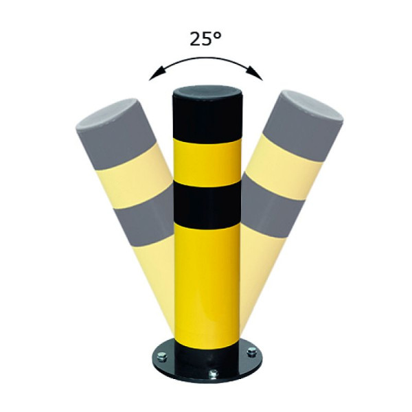 Stone HGS stootbeschermingspaal -Veer-, 965 mm / verzinkt en gecoat, 36755