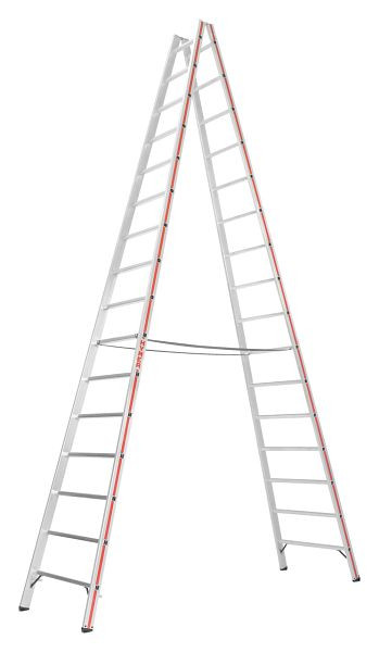 HYMER-sportladder, van beide zijden toegankelijk, 2x16 sporten, lengte 4,65 m, 602332