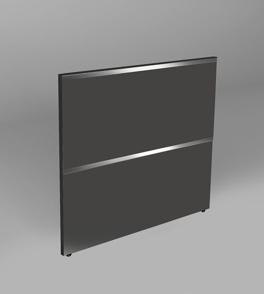 Kerkmann zijpaneel voor zijafdekking, Atlantis, B 820 x D 20 x H 750 mm, antraciet, 22349913