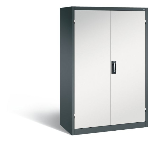 C+P Büro-Drehtürenschrank Acurado, H1950xB1200xT600 mm, Anthrazit/Lichtgrau, 9490-05 S10070