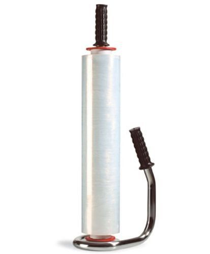 TransPak handdispenser voor rekfolie van chroom, met 1 kogellager, 299656