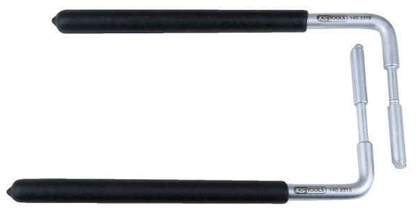 KS Tools Airbag-demontagegereedschap 2-delig Audi A4 A6 Volkswagen Passat Polo Lupo 140.2313