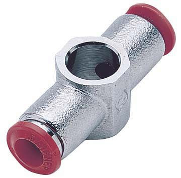 timmer B-TS-8-1/4-MSv, T-wartel ringstukken voor banjobouten, "AH" serie, slang Ø: 8 mm, schroefdraad: 1/4'', VE: 10 stuks, 03671039