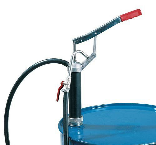 DENIOS handhefboompomp F 52 voor diesel en stookolie, met kogelkraan, 117-667