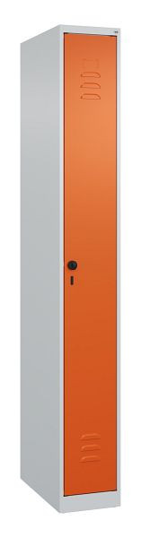 C+P luierkluis Classic PLUS, 1850x250x500mm, 7035/2004, veiligheidsdraaigrendel, 080000-19 S10000