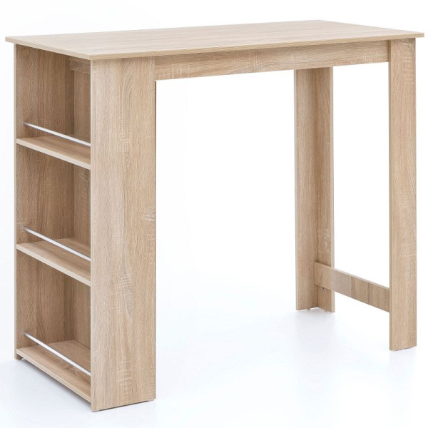 Wohnling bartafel Sonoma 120 x 107,5 x 60 cm hout, WL5.733
