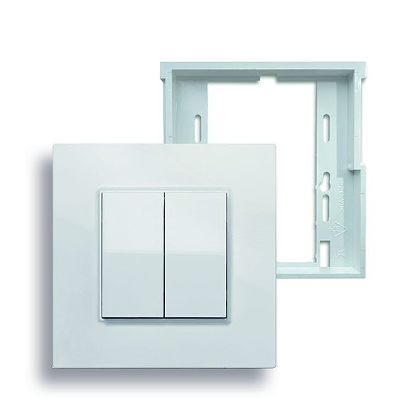 TCS EnOcean Schalter mit Überbaurahmen, RS09-04000000