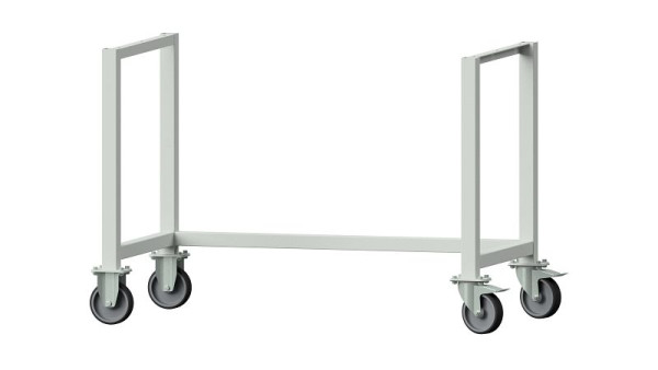 ANKE werkbanken frame A verrijdbaar, 1130 x 615 x 800 mm, RAL 7035, 990.566