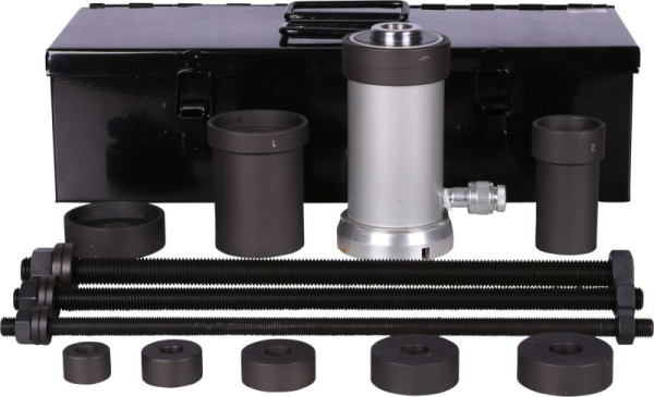 KS Tools Universele trekhulzenset met hydraulische cilinder 18 t, 24-delig, 460.3755