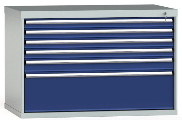 KLW ladekast 800 x 1201 x 750 mm H x B x D, inbouwmaten: 700 mm, indeling: 64x36 stuks, SKB0800-06EP-001
