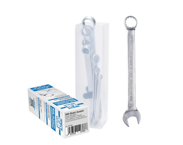 SW-Stahl ringsteeksleutelset, 1/4"-3/4", 8-delig, 00166L