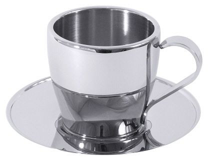 Contacto espresso kop 0,08 l met schotel, 5140/001