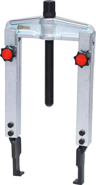 KS Tools universele sneltrekker 2-armig met extreem slanke en verlengde haken, 20-90mm, 200mm, 2,5t, 620.0063
