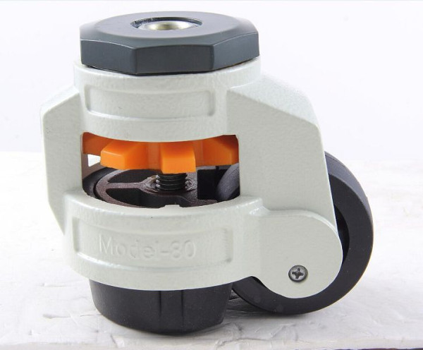 BS-rollen hefrol met rem, wielbreedte 24 mm, wiel-Ø 50 mm, draagvermogen 250 kg, loopvlak/wiellichaam kunststof, glijlager, W221.A90.050