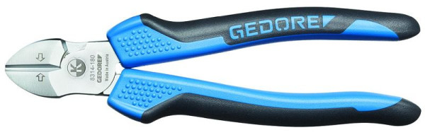 GEDORE elektrische zijkniptang, Zweeds model, 2K-handgreep, 2910934