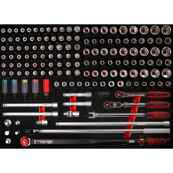 KS Tools PERFORMANCEplus gereedschapset 149-delig 1/2' dopsleutel, 821.0149