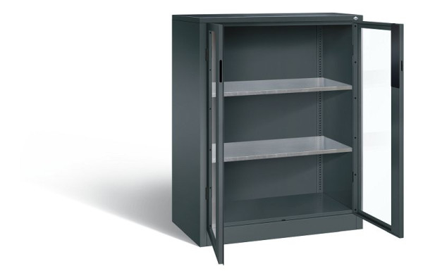 C+P gereedschapskast Acurado, H1200xB930xD500mm, kleur: antracietgrijs, verzonken handgreep, 8521-0552 S10011
