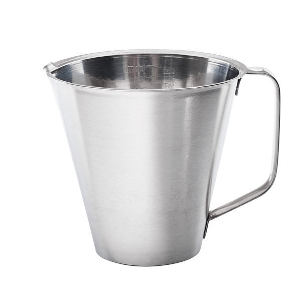 Stalgast maatbeker van roestvrij staal, 1 liter, KK1204100