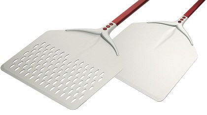 Contacto pizzaschep, rechthoekig 32 x 33 cm, met handvat 120 cm, 1738/320