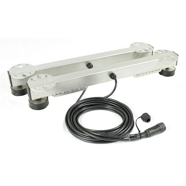 AGRIS veeweegschaal compleet met platform, weegbalk, display + hekwerk, AGW0554