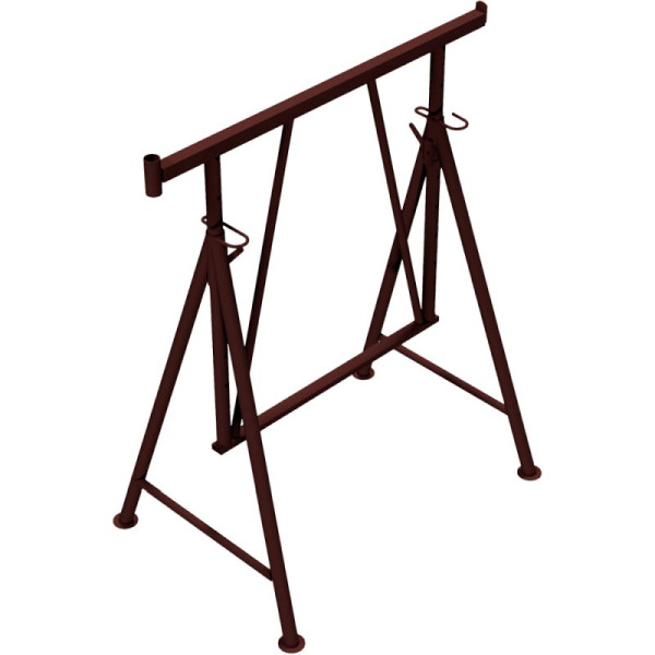 Stein HGS HGS vouwsteigerschraag -Compakt S-, maat 3 /1,20m/1,20-1,95m, bruin gelakt, 10123s
