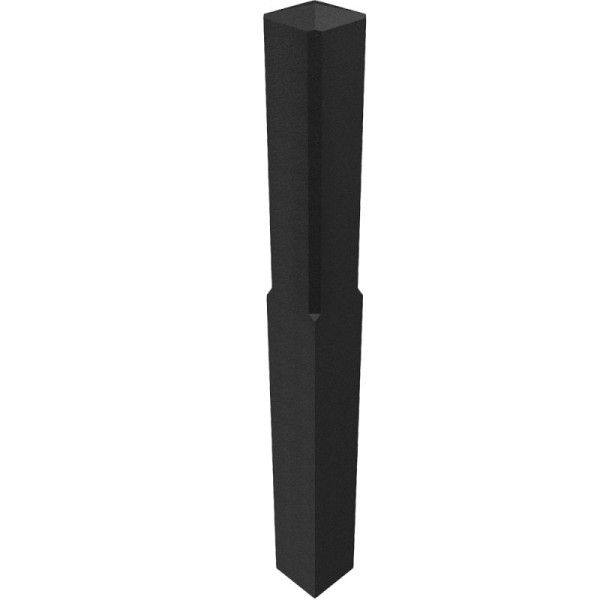 Steen HGS afzetpaal -Bollard- van gerecycled kunststof, zonder frezen, 4014140